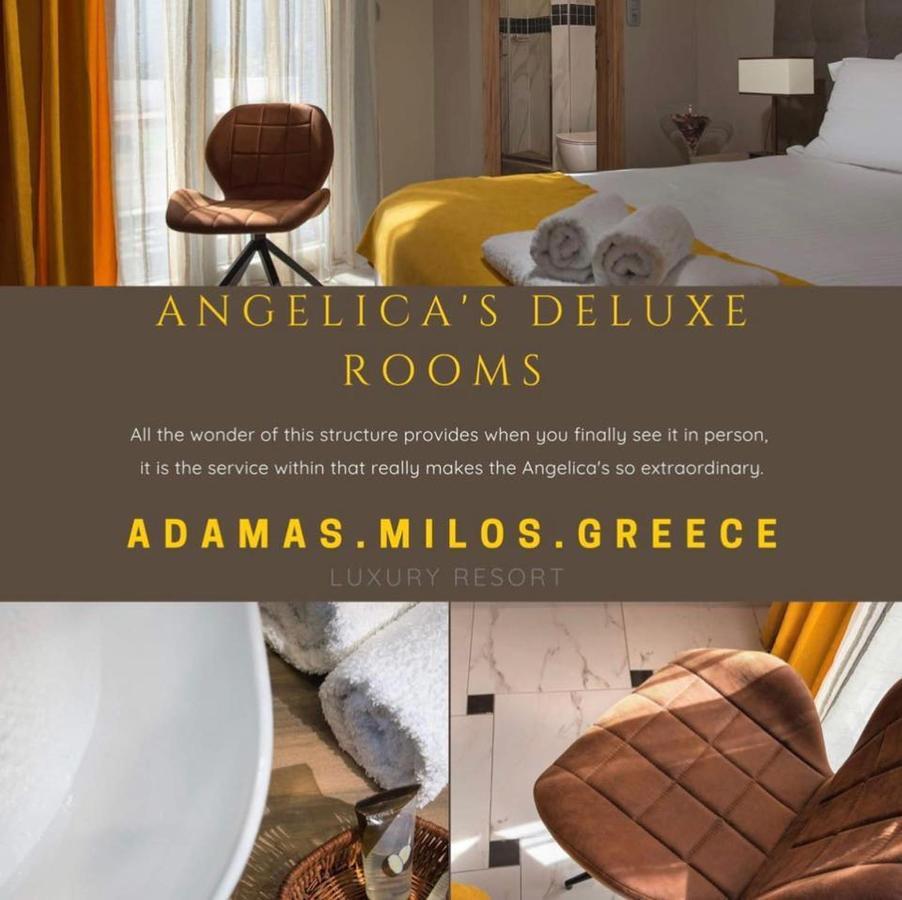 Angelica'S Deluxe Rooms In Adamas Adamantas (Milos) Exterior foto